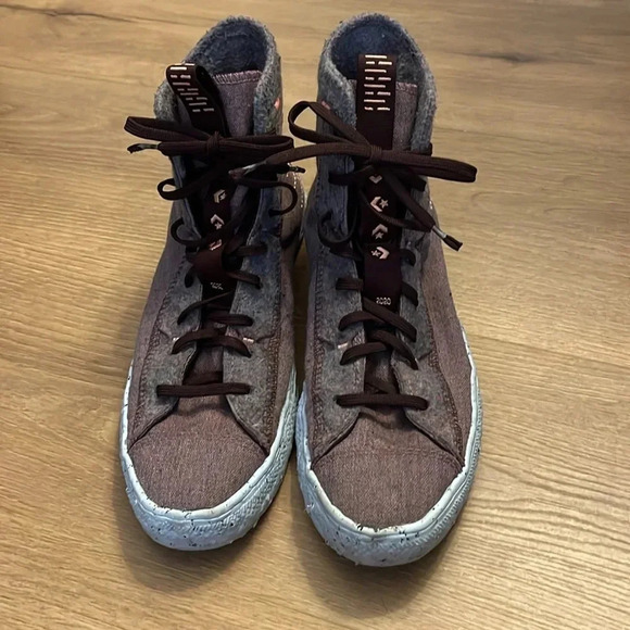 Converse | All Stars Crater Hi Tops red/maroon women’s size 10 Men’s size 8 - Picture 9 of 10